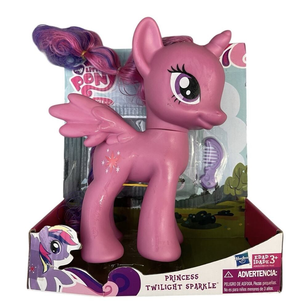My Little Pony Twilight Sparkle 8" Figurine Toy 2015 Hasbro Unicorn Horse